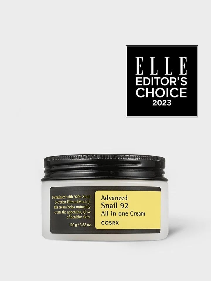 Cosrx Advanced Snail 92 All in one Cream 100g jar front label