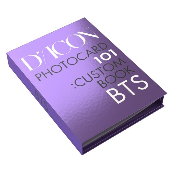 K-pop album BTS_DICON Photocard 101 : Custom Book