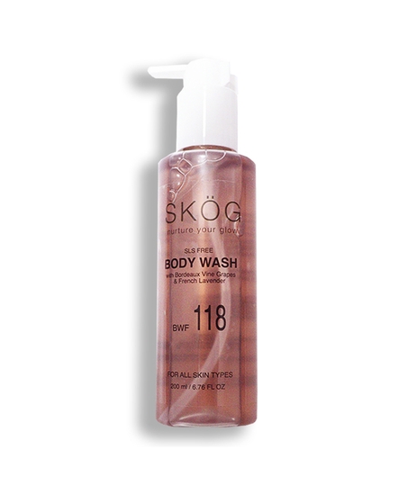 Body Wash with Bordeaux Vine Grape Extract