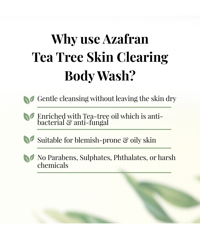 Azafran TEA TREE SKIN CLEAR BODY WASH 100G – image 6 of 8