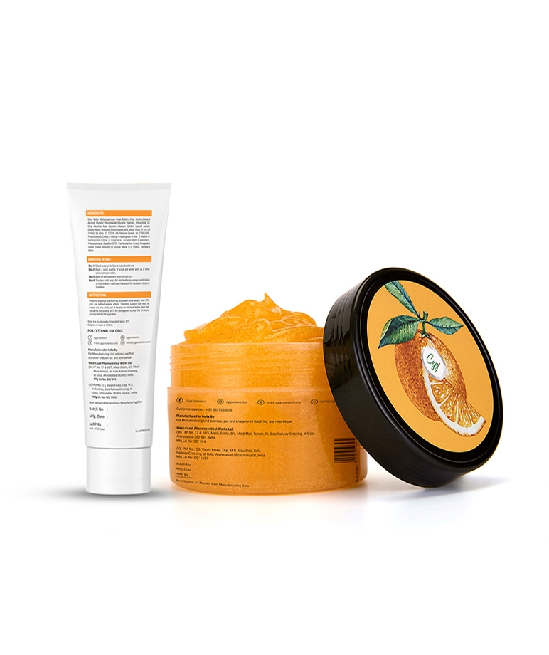 CGG Cosmetic Vitamin C Gel Exfoliating Body Scrub & Gentle Scrub (Combo Packs) – image 2 of 8