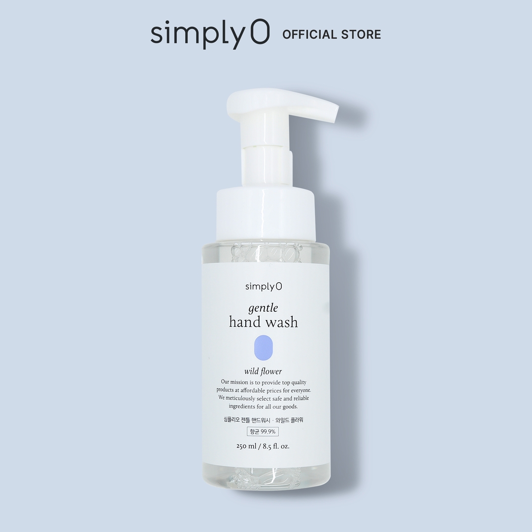 simplyO gentle hand wash (wild flower) 250ml