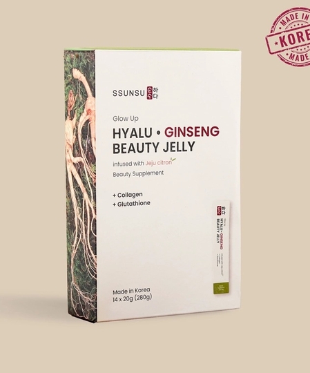 yugen glutathione Hyalu Ginseng Beauty Jelly