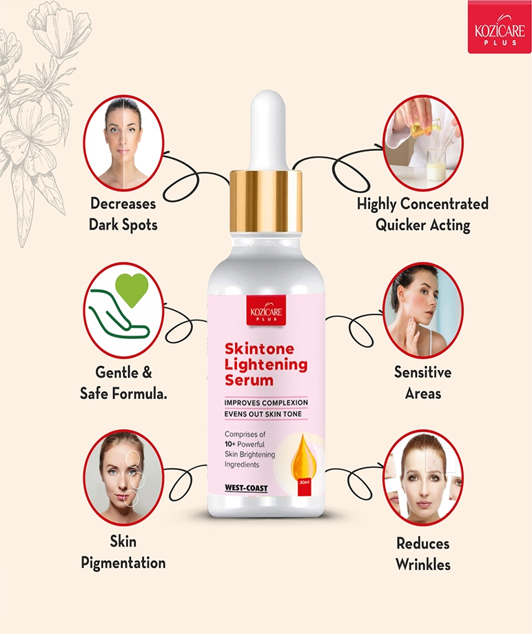 Kozicare Plus Skin Tone Lightening Serum- 30ml – image 5 of 6