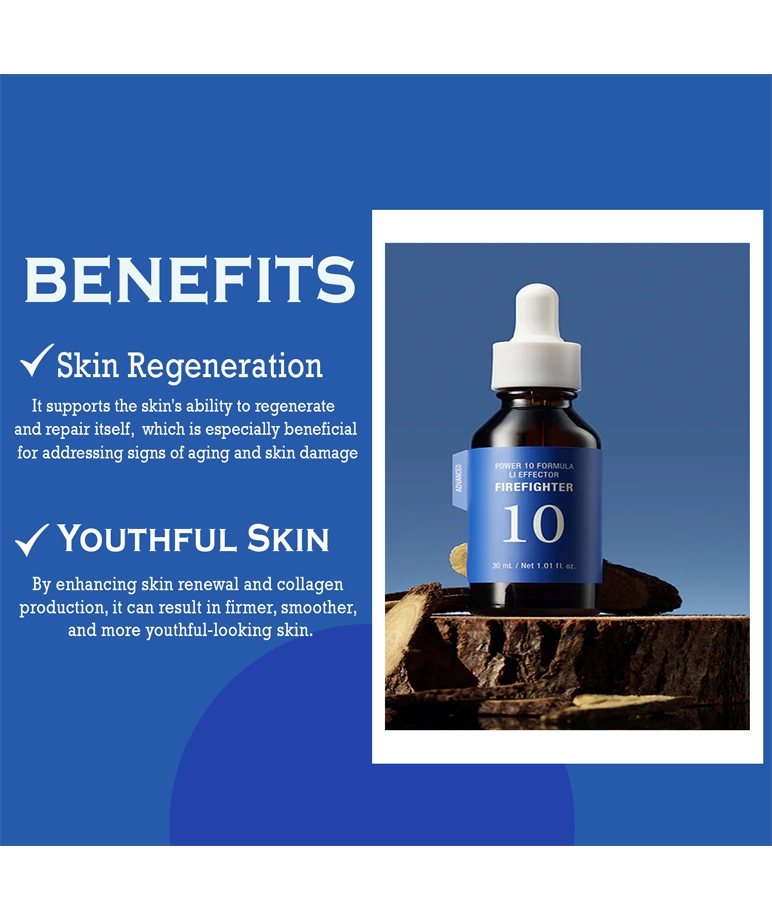It's Skin Power 10 Formula LI Effector Firefighter Serum skin regeneration and youthful skin benefits