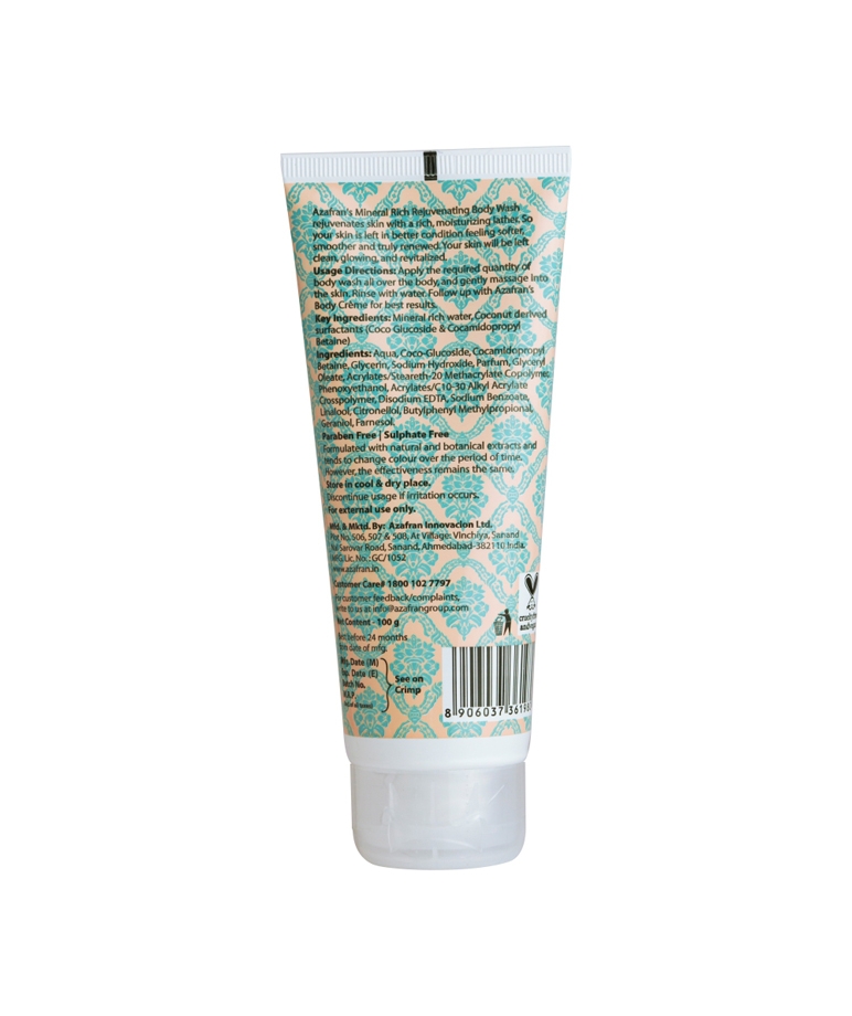 Azafran ORGANIC MINERAL RICH REJUVENATING BODY WASH – image 2 of 8