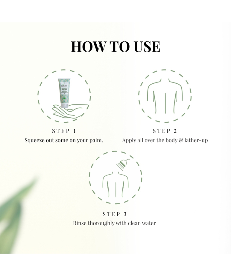 Azafran ORGANIC MINERAL RICH REJUVENATING BODY WASH – image 6 of 8