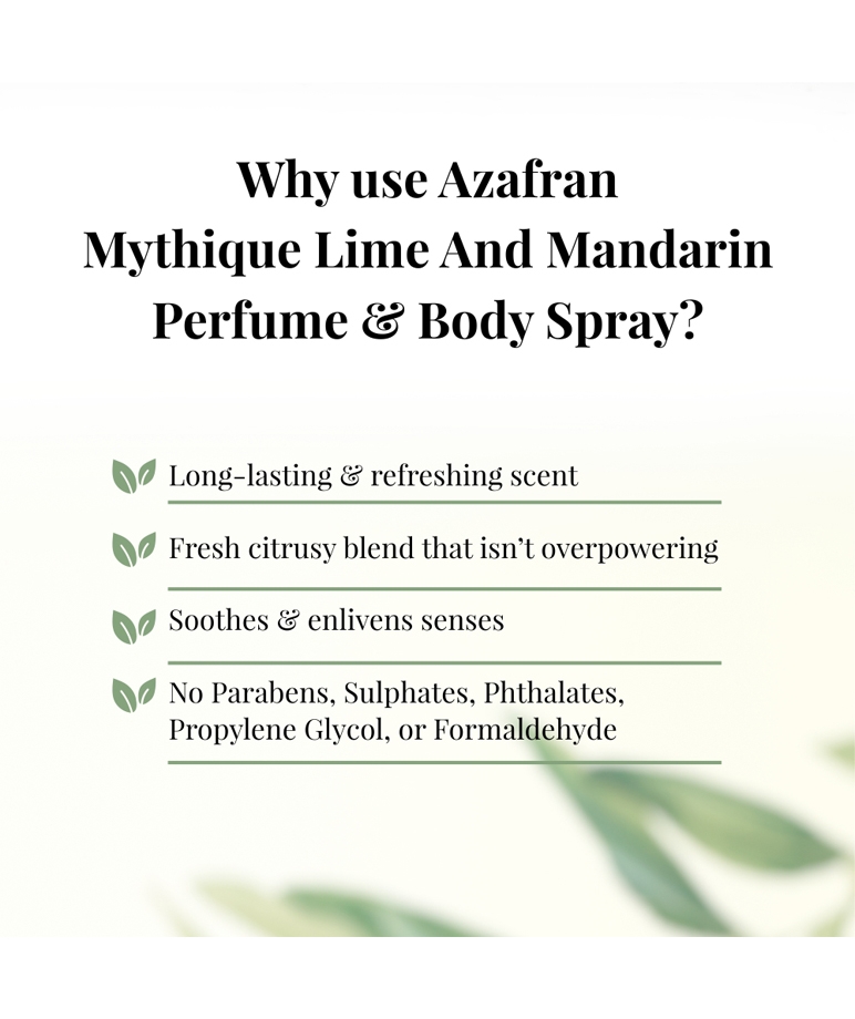 Azafran WATER BASED MYTHIQUE LIME & MANDARI – image 10 of 11