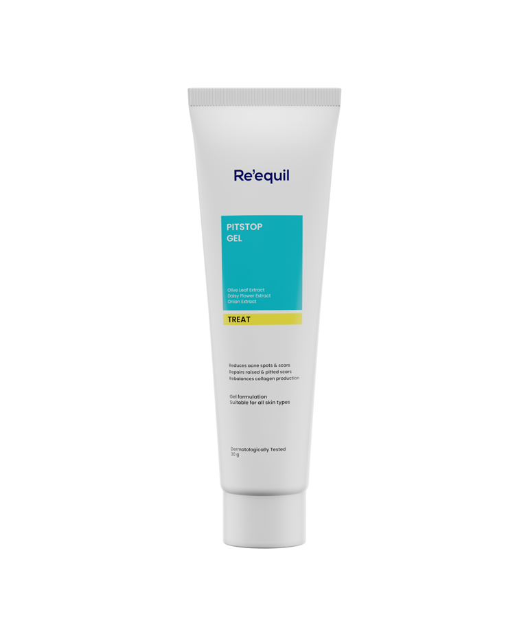 Re'equil Pitstop Gel For Acne Scars & Pits Removal - 30gm