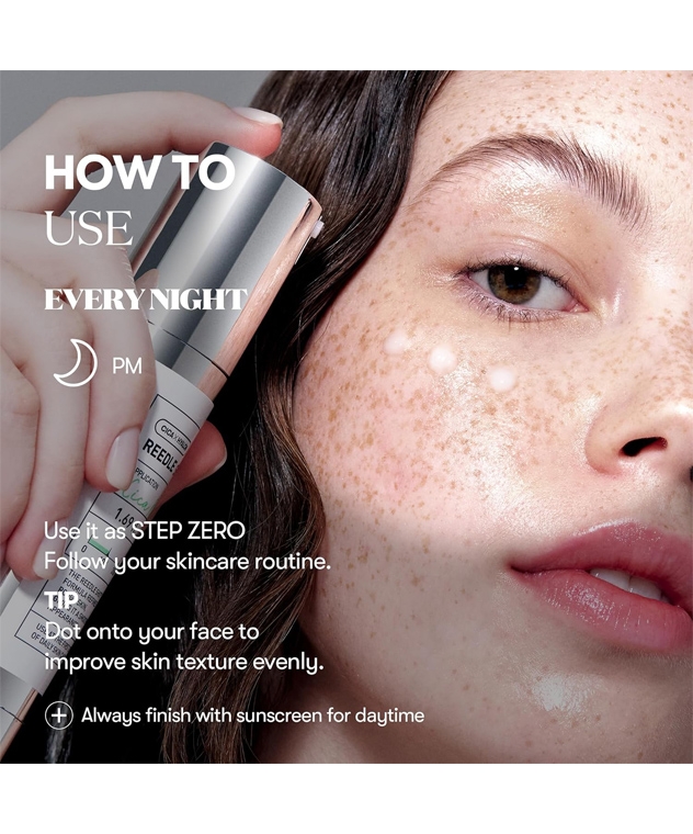 VT Reedle Shot 100 how to use every night PM as step zero