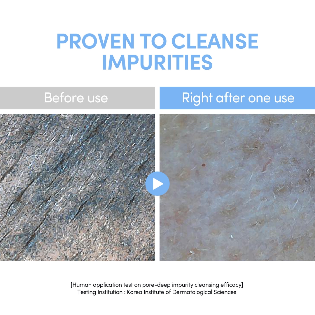 Lagom Cellup Gel to Water Cleanser skin impurity cleansing before and after one use