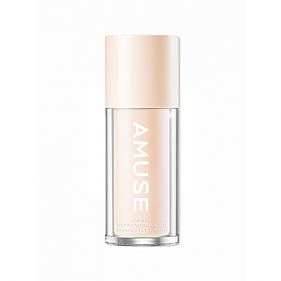 AMUSE Dew Wear Foundation bottle front view, light shade
