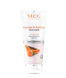 Papaya & Apricot Face Scrub - 80 g - Removes Blackheads & Whiteheads