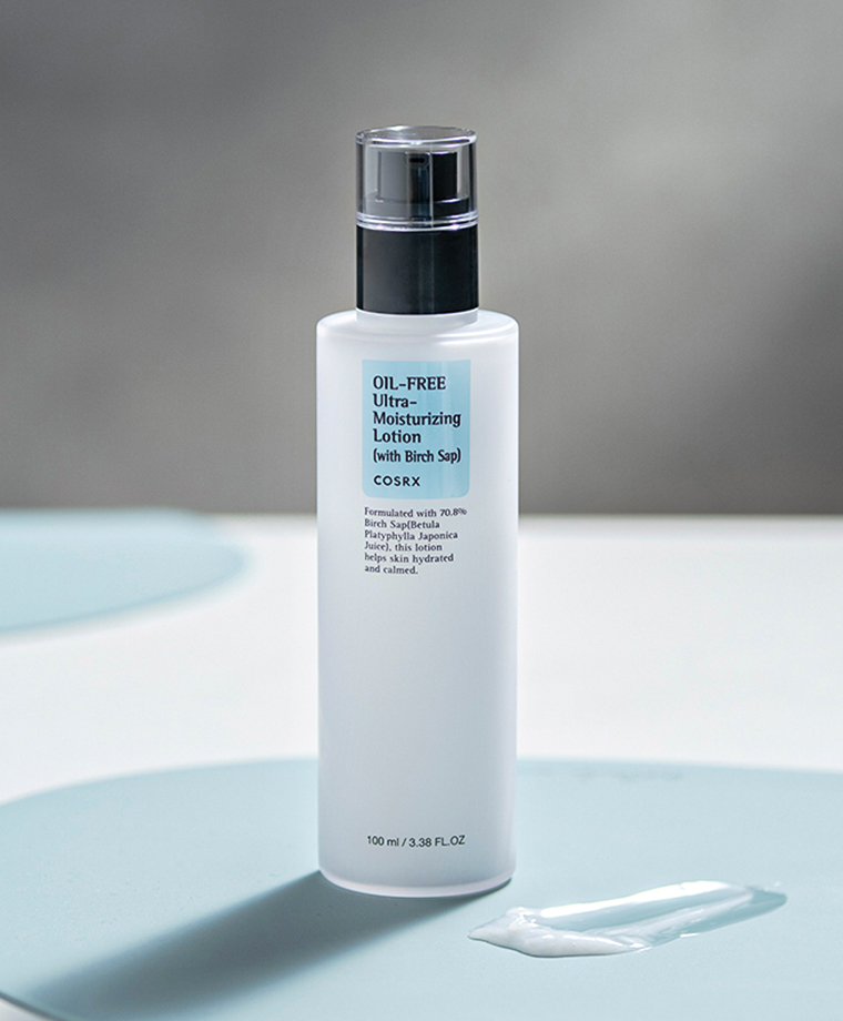COSRX OIL-FREE Ultra Moisturizing Lotion (with Birch Sap) - Maccaron