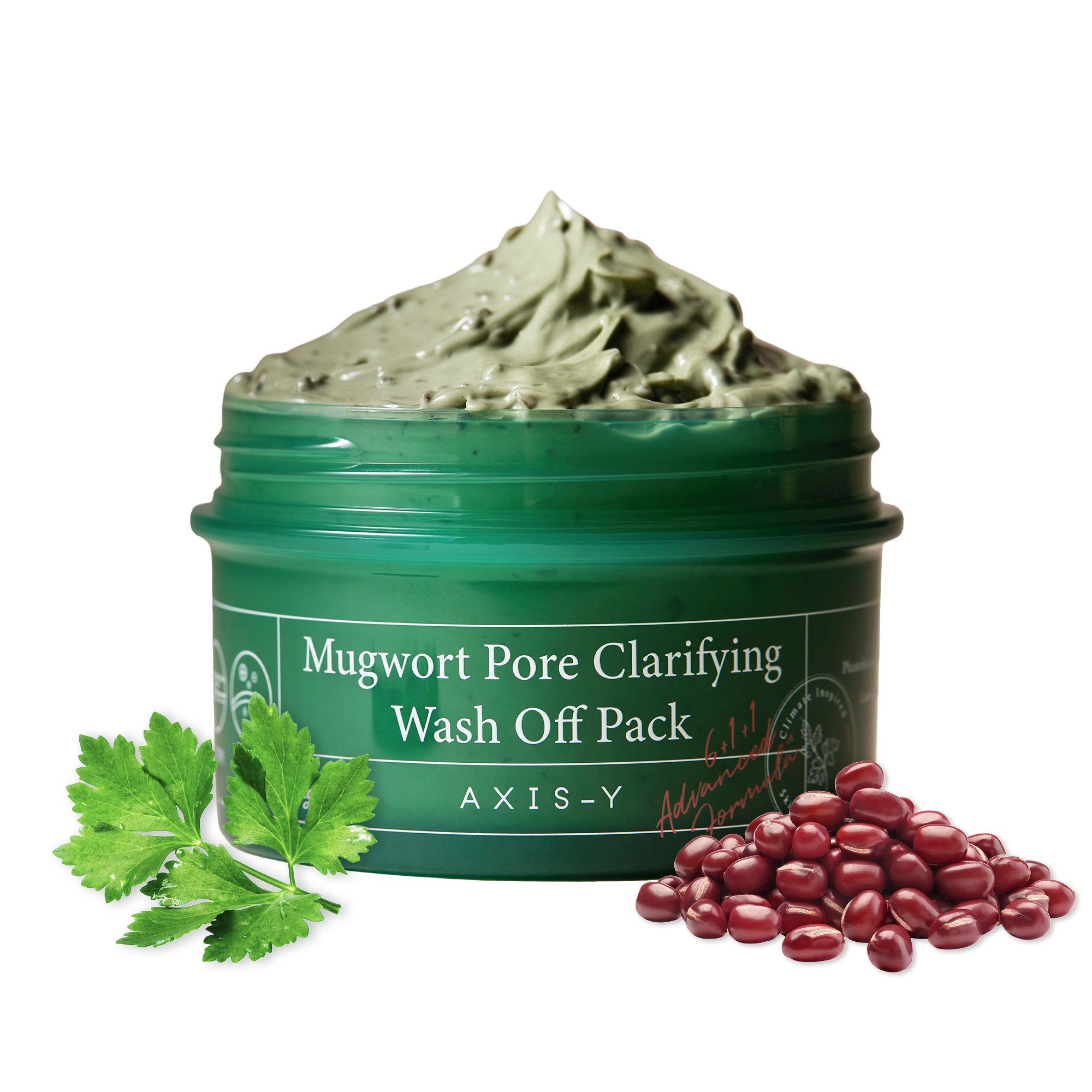 Axis-Y Mugwort Pore Clarifying Wash Off Pack 100ml | Maccaron