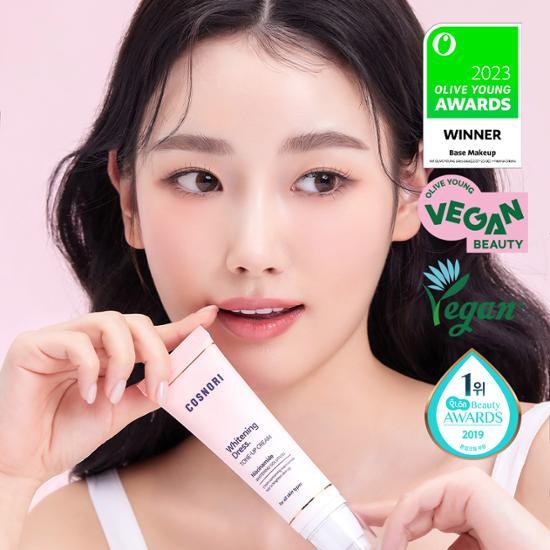 Whitening Dress Vegan Tone up Cream maccaron