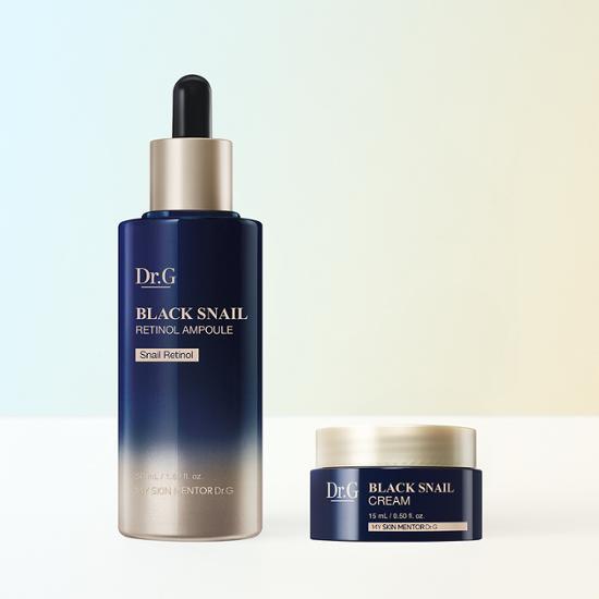 Dr.G BLACK SNAIL CREAM & SERUMセット Dr.G Black Snail Cream Duo