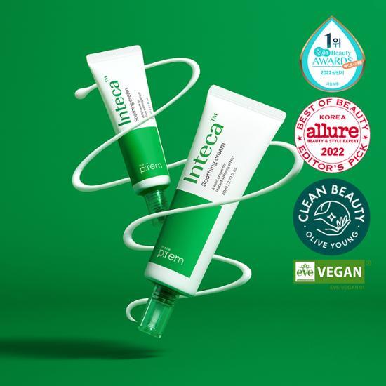 Makeprem Inteca Soothing Cream 80ml (+Inteca Cream 31ml) - maccaron