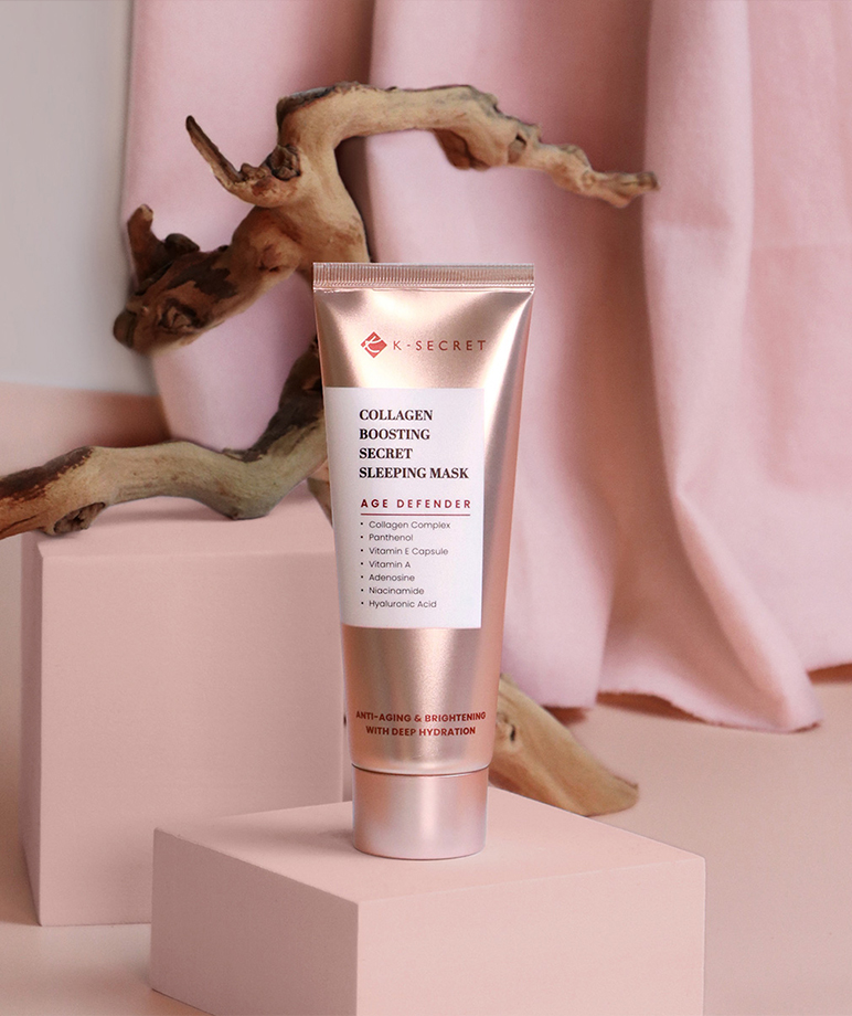 Collagen Boosting Secret Sleeping Mask 60ml - maccaron