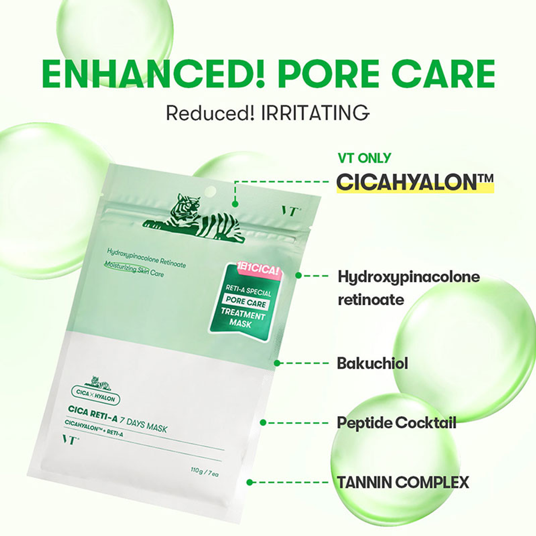 CICA RETI-A 7 DAYS MASK (7EA) - maccaron