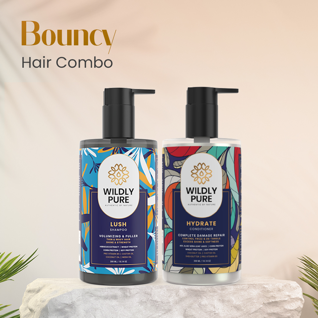 Wildly Pure Volume Boost Shampoo Conditioner Combo Maccaron