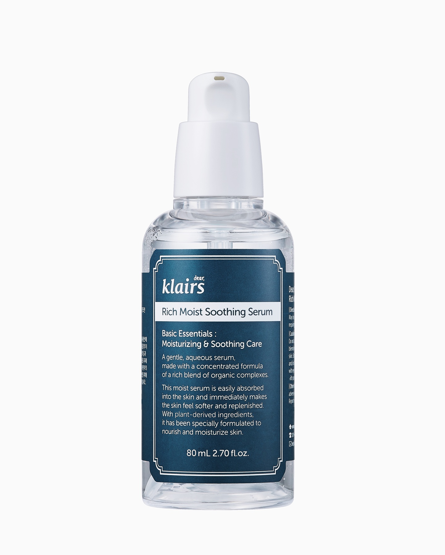Klairs Rich Moist Soothing Serum 80ML - Maccaron