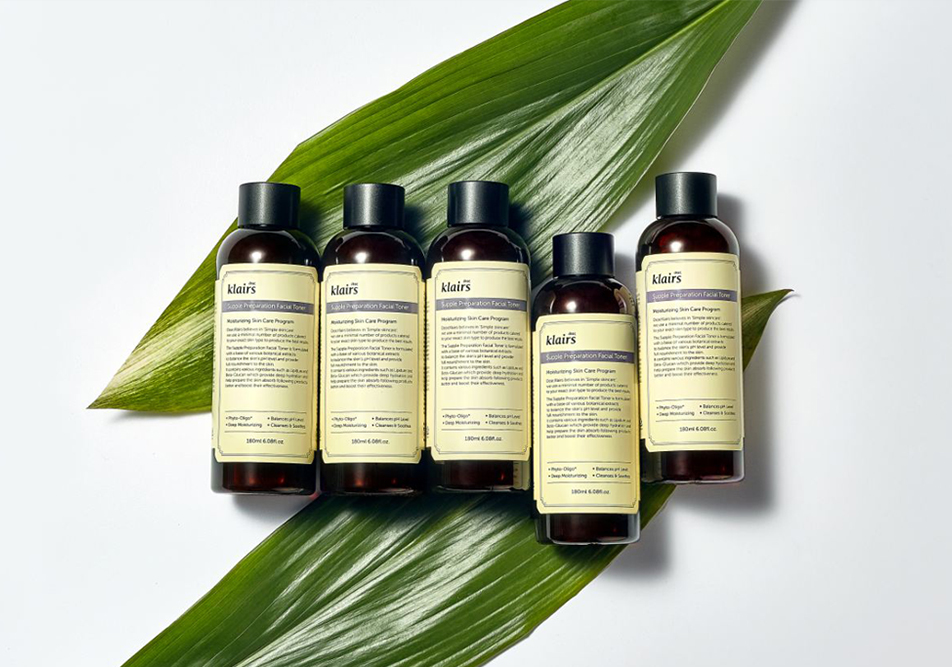 Klairs Gentle Black Sugar Facial Care line and Gentle Black Deep Cleansing Oil, brand lineup