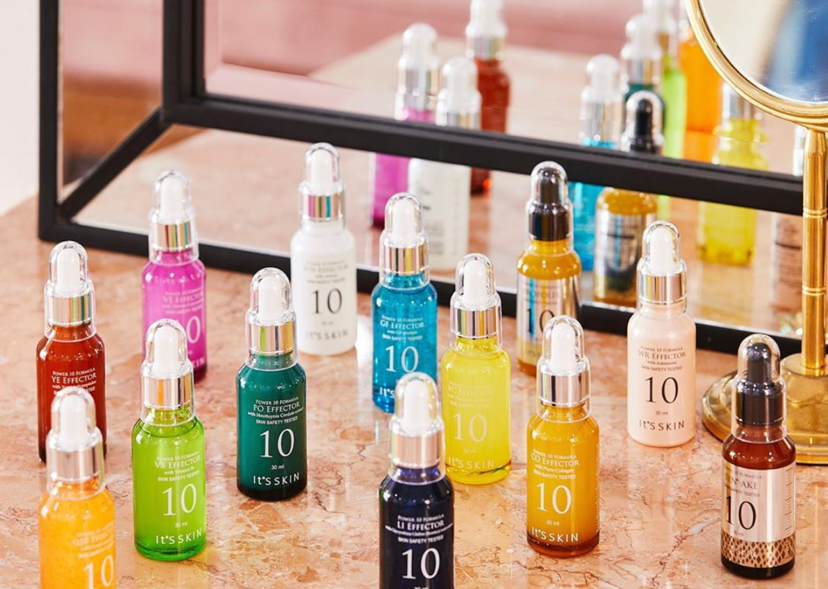 It's Skin Power ampoule serum range lineup