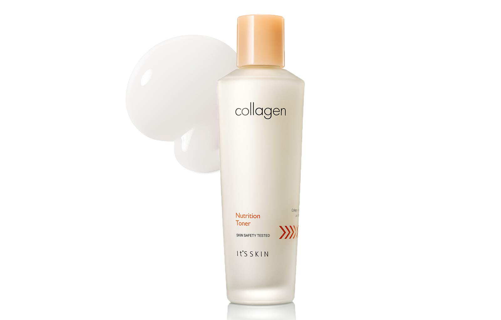 It's Skin Collagen Nutrition Toner 150ml front with texture swatch