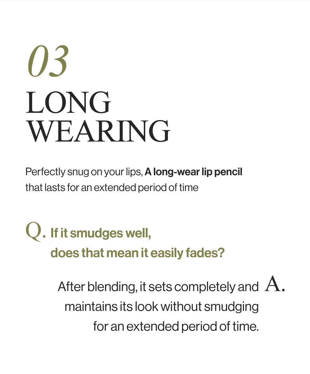 Unleashia Oh! Happy Day Lip Pencil long wearing lip liner, sets after blending